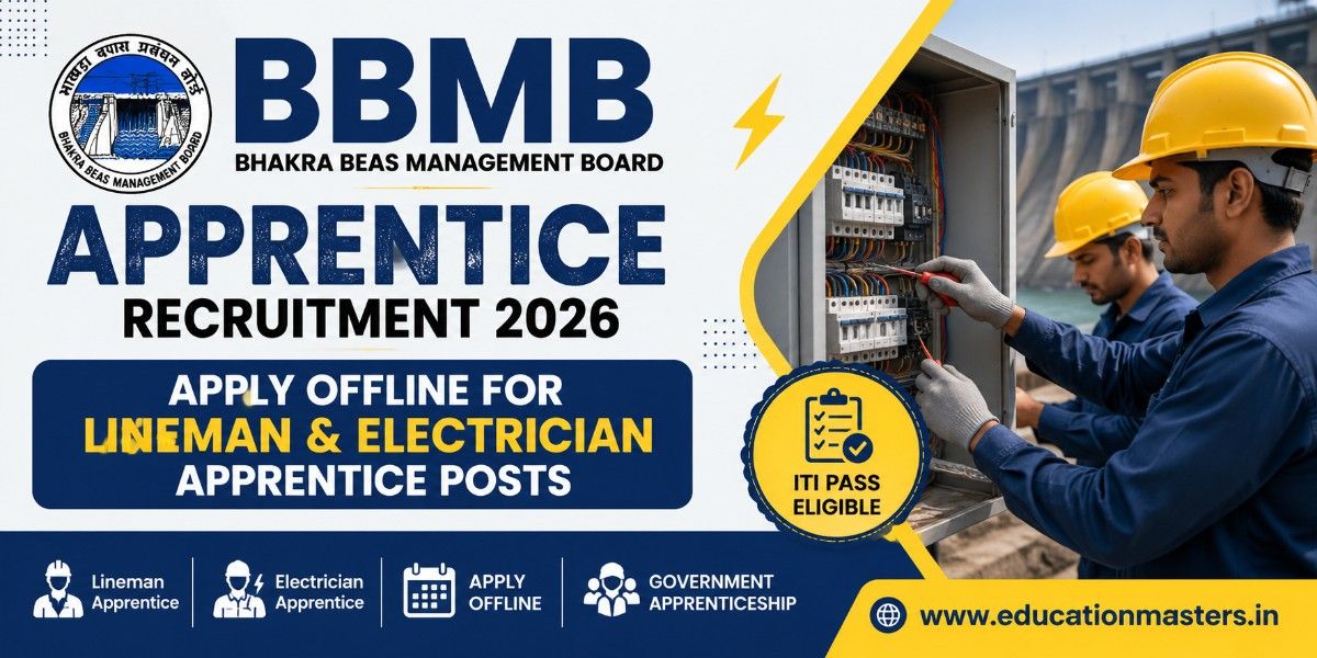 BBMB Apprentice Recruitment 2026